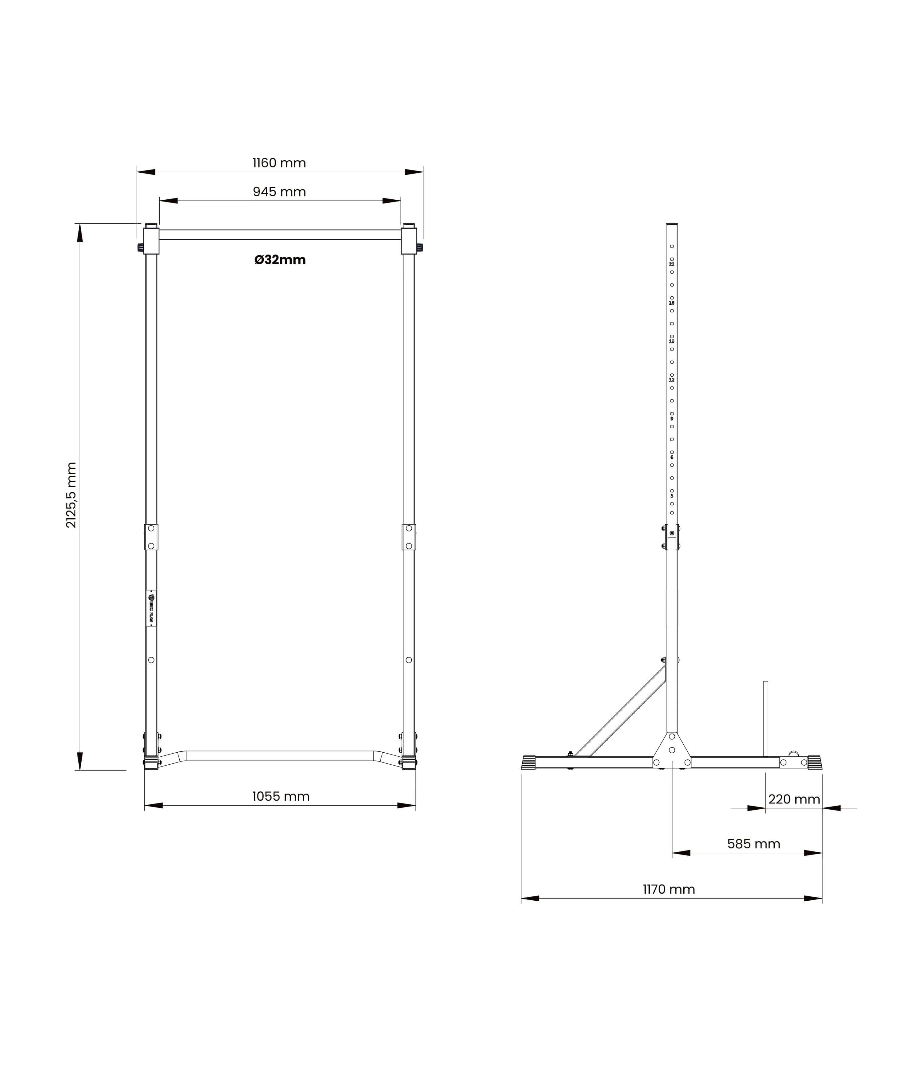 Accessoire Dips pour Barre de Traction - Image 7